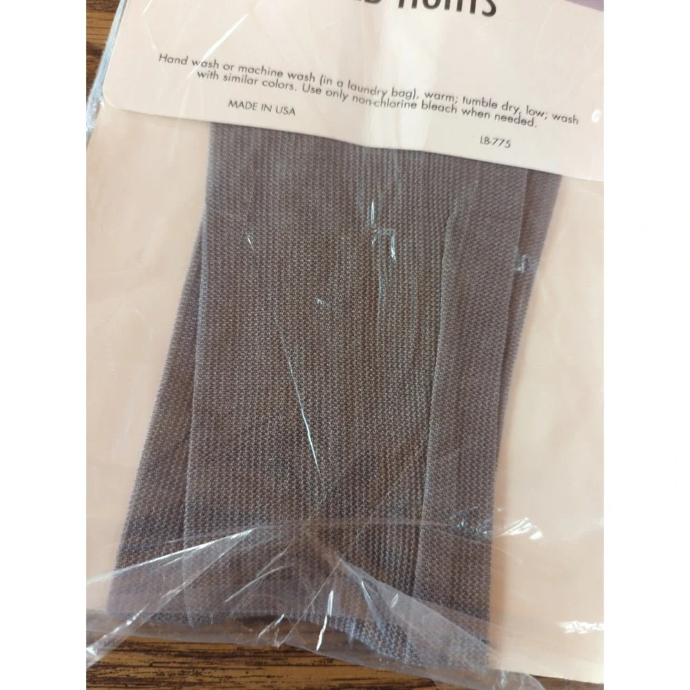 NEW‎ Vintage Extra Tall Gray Footed Tights